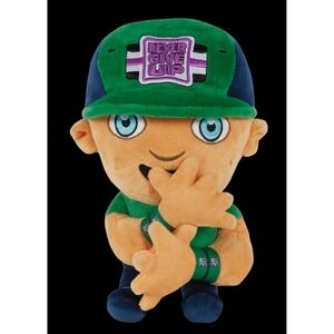 🆕WWE John Cena Plush Toy Size 9 inches - Green and Blue